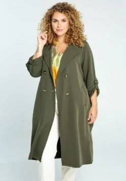 Mit DoppelknöpfenTrenchKhaki Donna Cappotti PAX21U03Y-N11