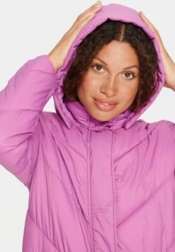 Saint Tropez Catja LongCappotto InvernaleRadiant Orchid Donna Cappotti S2821U00Q-T11 -DeFacto Negozio 044d4166432f48c6afa54d6d905c026b