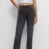 PULL & BEAR High WaistJeans A SigarettaGrey Denim Donna Jeans PUC21N0LC-C11 -DeFacto Negozio 095d078767c14d05936151bcc9ae605f