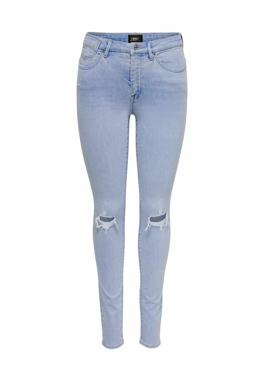 ONLY High Waist ForeverJeans Skinny FitLight Blue Denim Donna Jeans ON321N24T-K11 3 ONLY High Waist ForeverJeans Skinny FitLight Blue Denim Donna Jeans ON321N24T-K11
