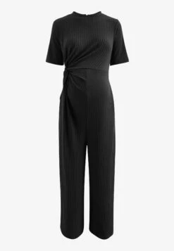 Next Ribbed Knot Side Jumpsuit - Tuta Jumpsuit - Black -DeFacto Negozio 116bd7c807344ca3af18ec1e1a0c83c0