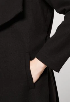 Vila Cooley L/S Long Belted Cappotto ClassicoBlack Donna Cappotti V1021U0H4-Q11 -DeFacto Negozio 1211a7a80af44b779eccdb92f165e122