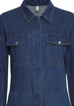 Pzkitt Tuta JumpsuitMedium Blue Denim Donna Tute Jumpsuit PUH21T006-K11 16 Pzkitt Tuta JumpsuitMedium Blue Denim Donna Tute Jumpsuit PUH21T006-K11 -DeFacto Negozio 12c04833049f455cbfe9f5161592c127