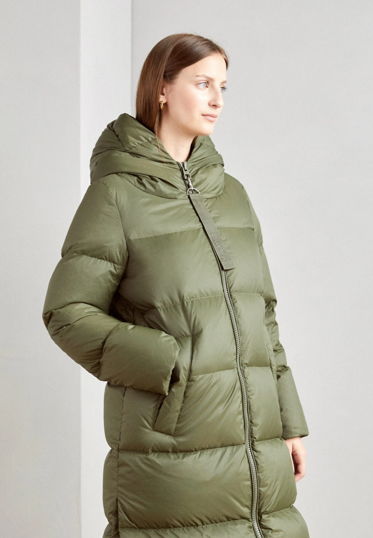Marc O'Polo Woven Coats - Piumino - Olive Crop 5 Marc O'Polo Woven Coats - Piumino - Olive Crop - immagine 3
