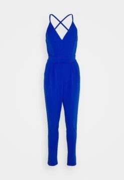 Marsha Back Strappy Tuta JumpsuitElectric Blue Donna Tute Jumpsuit WAH21T01T-K11 -DeFacto Negozio 16c92bd3d1724a67afa307187d59ef2b