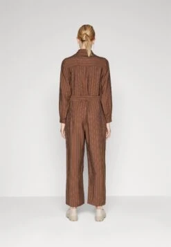 MOSS COPENHAGEN Haura JoanitaTuta JumpsuitCocoa/Egret Donna Tute Jumpsuit M0Y21T00T-O11