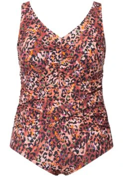 Ulla Popken Costume Da BagnoRouge Brique Donna Moda Mare UP181G0DC-G11 -DeFacto Negozio 1e8c9b00de154cdcab4e7facd1409a37