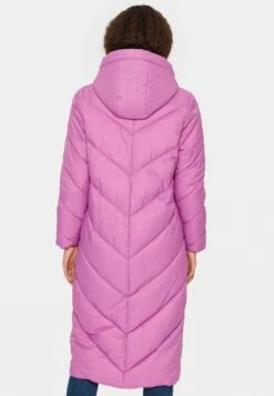 Saint Tropez Catja LongCappotto InvernaleRadiant Orchid Donna Cappotti S2821U00Q-T11 -DeFacto Negozio 1fb52d5eb86849dfbb5bd14e040f5134