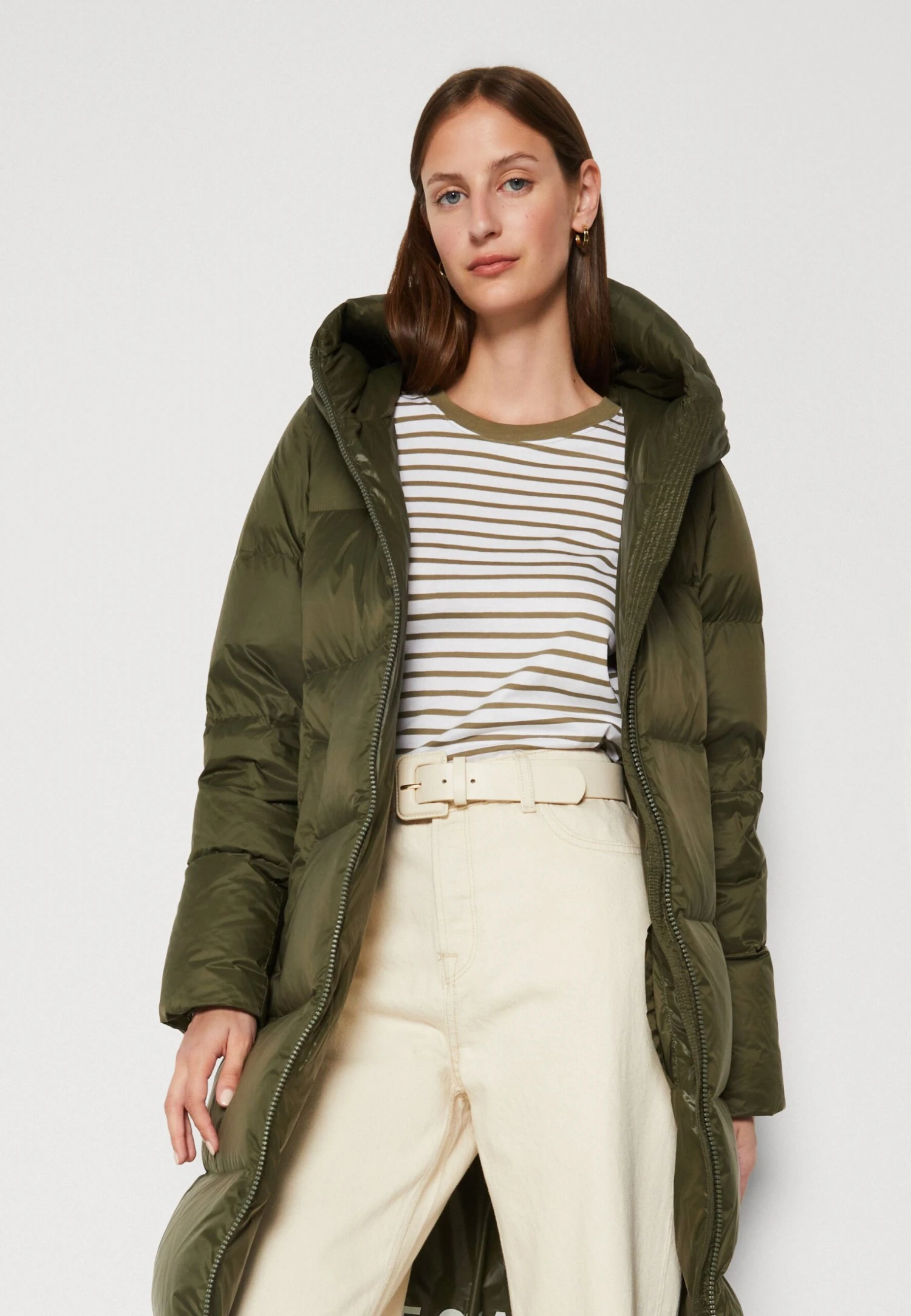 Marc O'Polo Woven Coats - Piumino - Olive Crop 8 Marc O'Polo Woven Coats - Piumino - Olive Crop - immagine 6