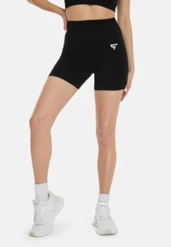 Support Seamless SportShortsBlack Donna Shorts SQD21S008-Q11