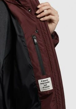 Khujo Jordis5Cappotto InvernaleWeinrot Donna Cappotti KH121U1D3-G11 -DeFacto Negozio 253ef2bcf0f24ada89e048b130f46a70