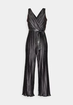 DKNY Double V Neck PleatedTuta JumpsuitBlack Donna Tute Jumpsuit DK121C0VL-Q11 -DeFacto Negozio 268717b953484431827634c78689b30d