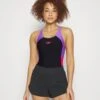 Speedo ColblCostume Da BagnoBlack/Miami Lilac/Rasberry Fil Donna Moda Mare 1SP81G05O-Q11