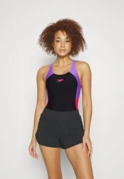 Speedo ColblCostume Da BagnoBlack/Miami Lilac/Rasberry Fil Donna Moda Mare 1SP81G05O-Q11