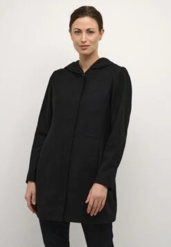 Cream Ysta Cappotto CortoPitch Black Donna Cappotti CR221U038-Q11