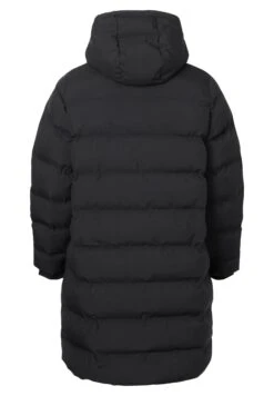 Zizzi Mit Kapuze Und Taschen - Cappotto Invernale - Black -DeFacto Negozio 32746fde05794e219516aa1b2bb78862