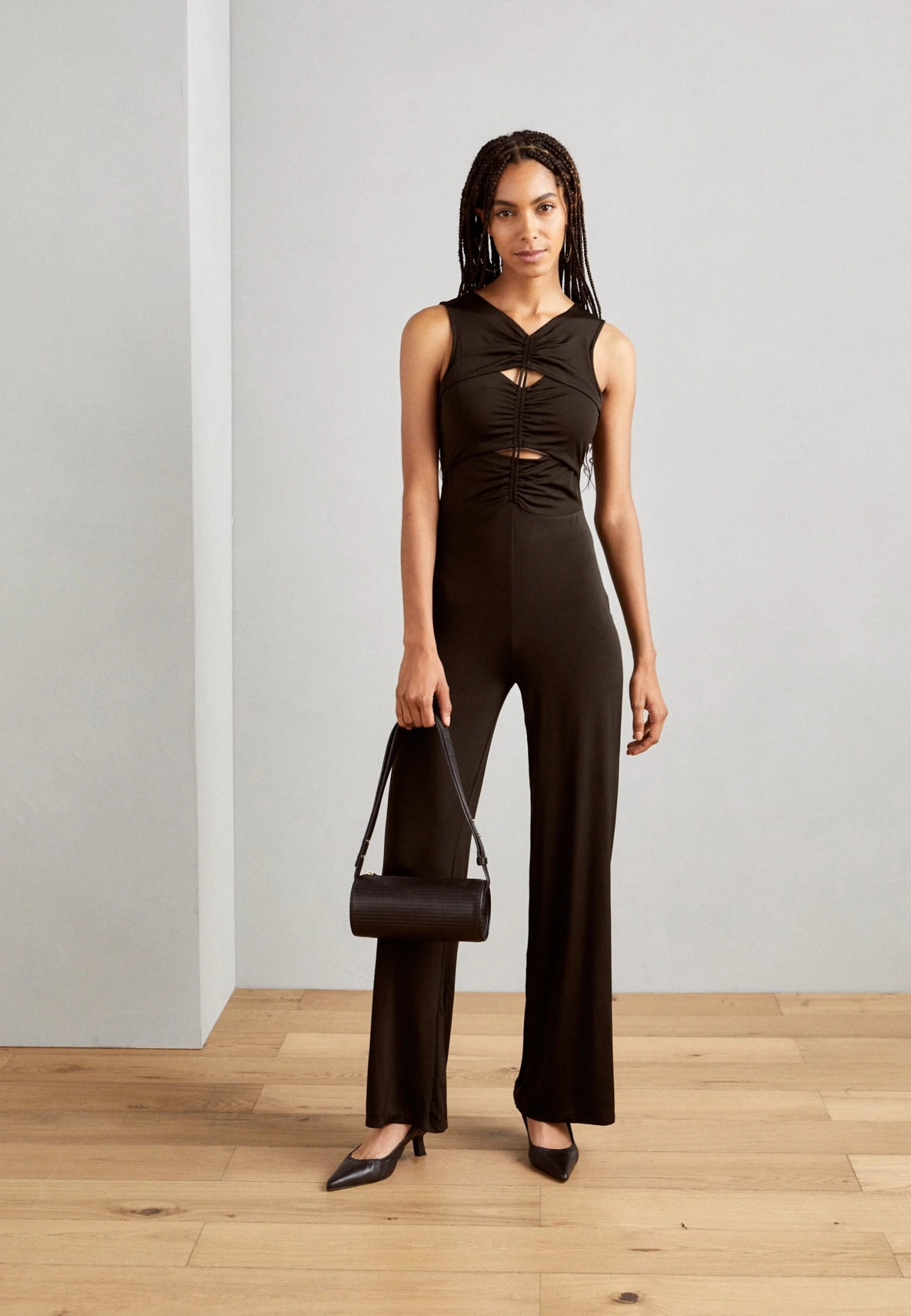 Tuta JumpsuitBlack Donna Tute Jumpsuit ZI421T001-Q11 4 Tuta JumpsuitBlack Donna Tute Jumpsuit ZI421T001-Q11 - immagine 2