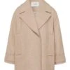 IVY OAK CarlyCappotto CortoSand Meliert Donna Cappotti IV321U046-B11 -DeFacto Negozio 3752e3b557a64b66b58e3efcfafa5182