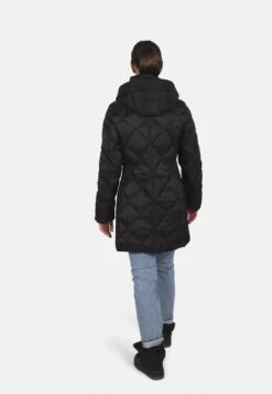 FUCHS SCHMITT ThermoreMit Abnehmbarer Kapuze Diamantsteppung Und PattentaschenCappotto InvernaleSchwarz Donna Cappotti FUD21U0E4-Q11