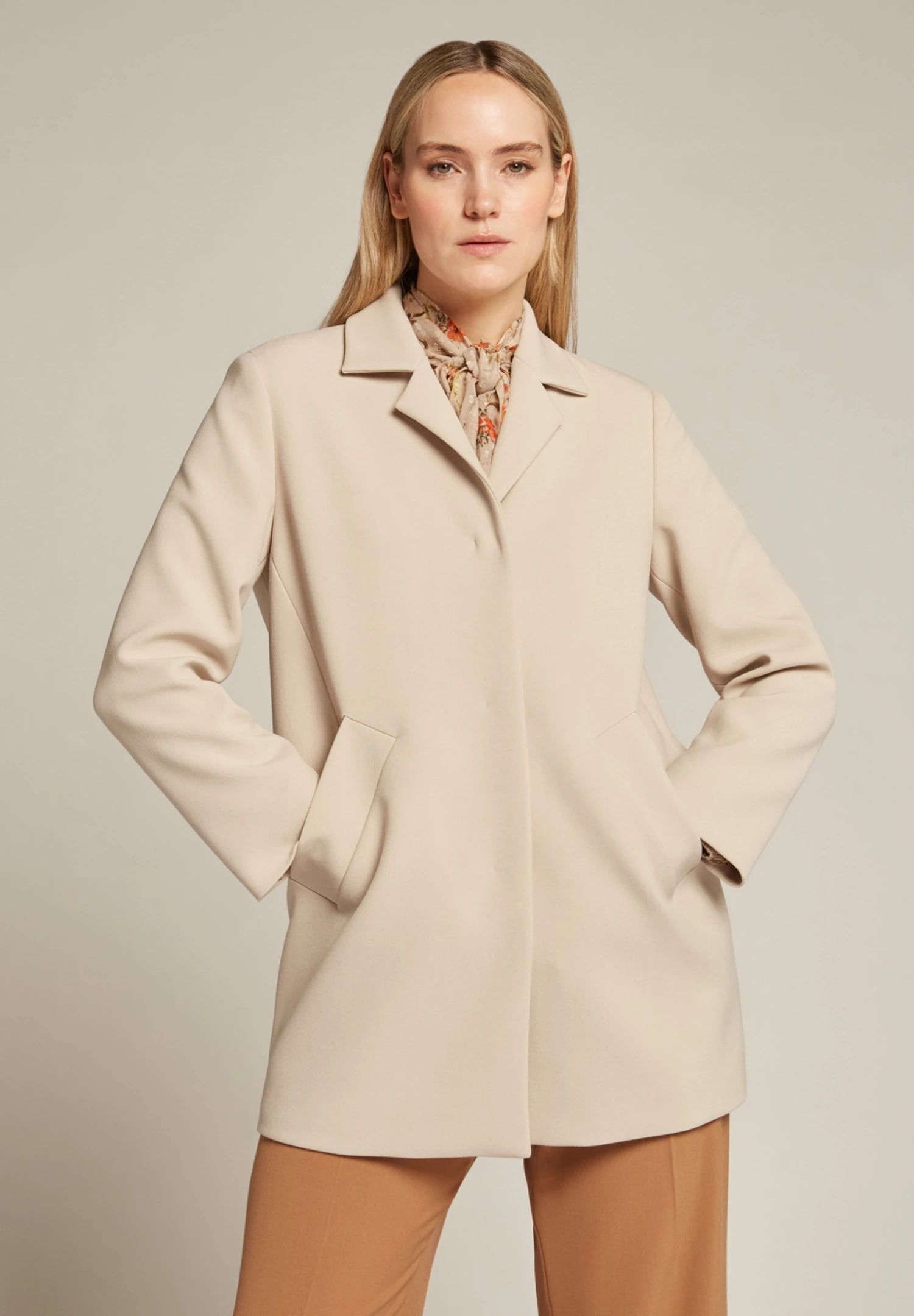 ELENA MIRO In Foudre - Cappotto Corto - Beige 3 ELENA MIRO In Foudre - Cappotto Corto - Beige