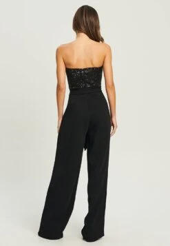 Reims Tuta JumpsuitBlack Donna Tute Jumpsuit CFZ21T009-Q11 -DeFacto Negozio 451f714a46e148ddbc977ae81b7941ab