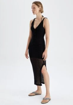 DeFacto Accessorio Da SpiaggiaBlack Donna Moda Mare DEZ81H00L-Q11 -DeFacto Negozio 455ef69016474993960771b4f73e75d7