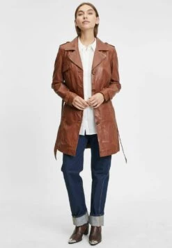 GIPSY Lailah LasvTrenchCognac Donna Cappotti GI221U09H-O11 -DeFacto Negozio 46747d75dec74be8a94a33c980316c4a