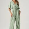 Georgia Tuta JumpsuitSage Green Donna Tute Jumpsuit T6Z21T00N-M11 -DeFacto Negozio 47a0ec980a714b71b4e05d8af8d0573a