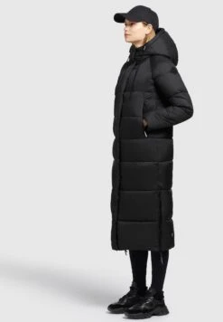 Khujo Lamera2Cappotto InvernaleSchwarz Donna Cappotti KH121U1BY-Q11 -DeFacto Negozio 48d5caf9da194ad6885c70e62f787aa4