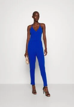 Marsha Back Strappy Tuta JumpsuitElectric Blue Donna Tute Jumpsuit WAH21T01T-K11 -DeFacto Negozio 498ec14a170b4242a02f4b685f98a534