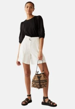 Marks & Spencer Rich Belted Utility- Shorts - Ivory -DeFacto Negozio 4db496f0fa3e41a2b2d8442f3dec5891
