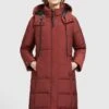Khujo ClivCappotto CortoRostrot Donna Cappotti KH121U15G-G11