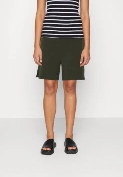 Edc By Esprit StrucShortsDark Khaki Donna Shorts ED121S08C-N11