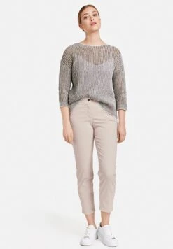 Gerry Weber Verkürzt 5-Pocket In 7/8 Länge Best4Me - Jeans Slim Fit - Beige