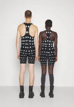 Vivienne Westwood Wrestling Singlet UnisexTuta JumpsuitBlack Donna Tute Jumpsuit VW921002E-Q11 -DeFacto Negozio 55a7ff8570ac44459762e27095d96665