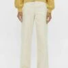 Object Wide Fit Twill - Jeans A Zampa - Sandshell