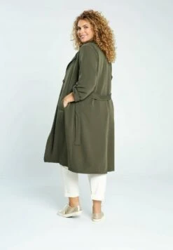 Mit DoppelknöpfenTrenchKhaki Donna Cappotti PAX21U03Y-N11 -DeFacto Negozio 582d6992bb074a5dad5d659430b9729c