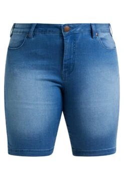 Zizzi Emily Slim LegShortsLight Blue Denim Donna Shorts Z1721S00I-K11 -DeFacto Negozio 58b9283411a24b49a608eec93213e18a