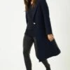 Next Revere Collar Cappotto ClassicoNavy Donna Cappotti NX321U0MN-K11 -DeFacto Negozio 598ecaa3d8834f31937849c17e7aca4c