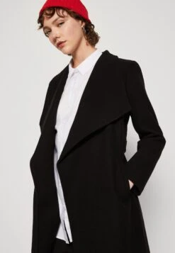 Vila Cooley L/S Long Belted Cappotto ClassicoBlack Donna Cappotti V1021U0H4-Q11 -DeFacto Negozio 59a6628f653b4f0cac6ee2b8211e9cf0