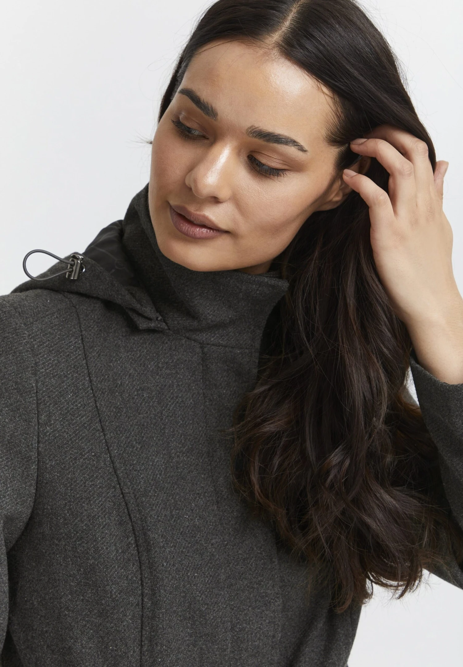 Fransa Frsaga Ja Cappotto CortoDark Grey Melange Donna Cappotti F2121U01X-C11 6 Fransa Frsaga Ja Cappotto CortoDark Grey Melange Donna Cappotti F2121U01X-C11 - immagine 4