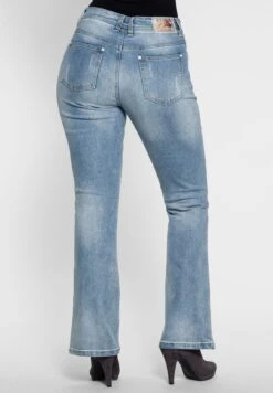 Sheego Jeans BootcutLight Blue Denim Donna Jeans SHI21N04Y-K12 -DeFacto Negozio 63fa042d848c45a4ae4a25a43cf02797