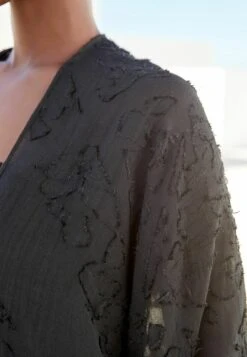 Next Sheer Textured Cover-Up - Accessorio Da Spiaggia - Black -DeFacto Negozio 654ae0d9bf924bd7b9871c3ef5c3cbf9