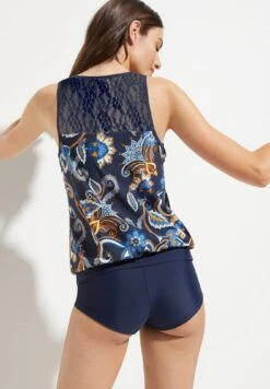 Tankini 2 Tlg Set - Costume Da Bagno - Blue