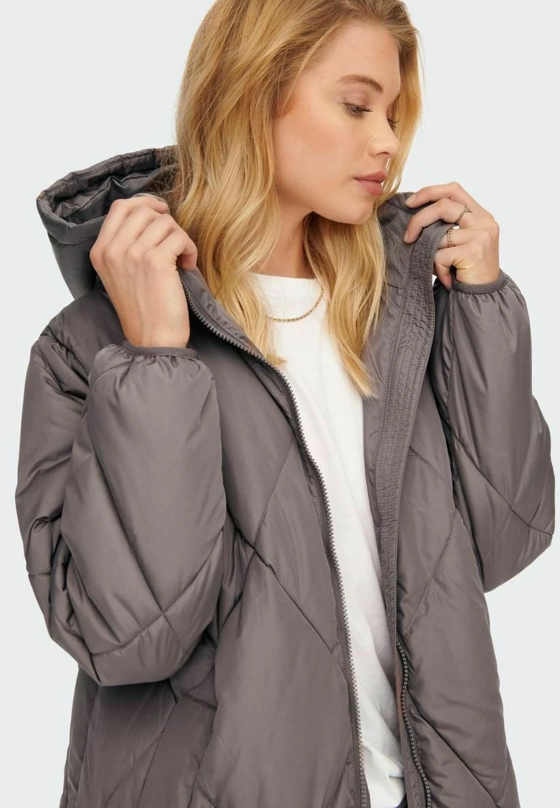 ONLY Onltamara X Long Cappotto InvernalePlum Truffle Donna Cappotti ON321U0VZ-O11 6 ONLY Onltamara X Long Cappotto InvernalePlum Truffle Donna Cappotti ON321U0VZ-O11 - immagine 4