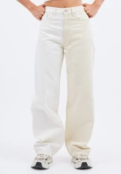 Dr. Denim Donna - Jeans Baggy - Two Tone White