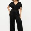 Ulla Popken Tuta JumpsuitNoir Donna Tute Jumpsuit UP121T00V-Q11 -DeFacto Negozio 6c3909f11c374ed5a186a11a0f442ce1