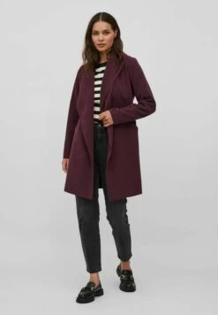 Vila Viapple Cappotto CortoBordeaux/Brown Donna Cappotti V1021U0BW-G11 -DeFacto Negozio 6c3a07da9ad24781bea776decd80d6c8