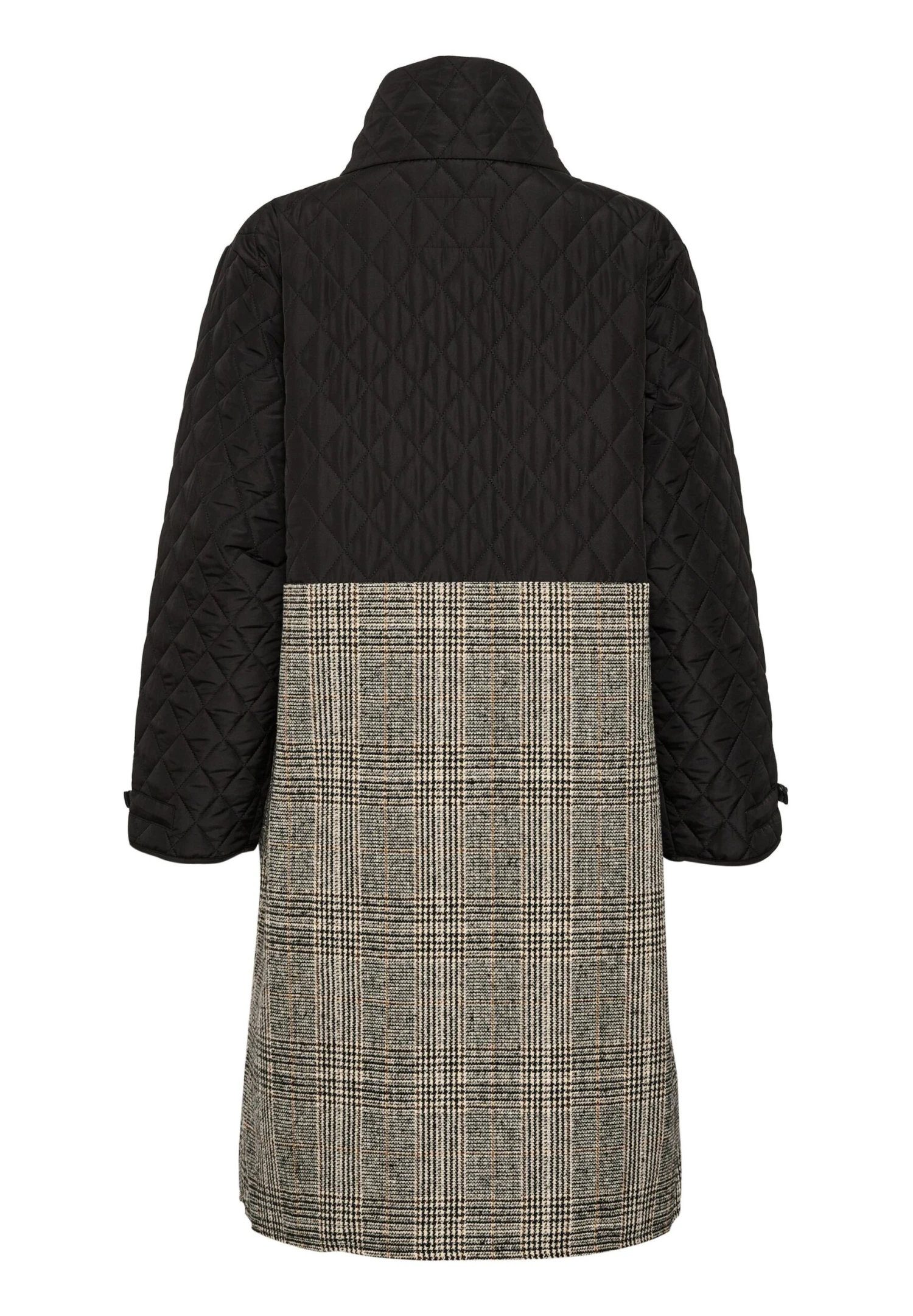 Kaffe KaingaCappotto InvernaleMixed Check And Quilt Donna Cappotti KA321U047-Q11 4 Kaffe KaingaCappotto InvernaleMixed Check And Quilt Donna Cappotti KA321U047-Q11 - immagine 2