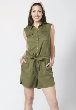 Koroshi Tuta Jumpsuit - Kaki